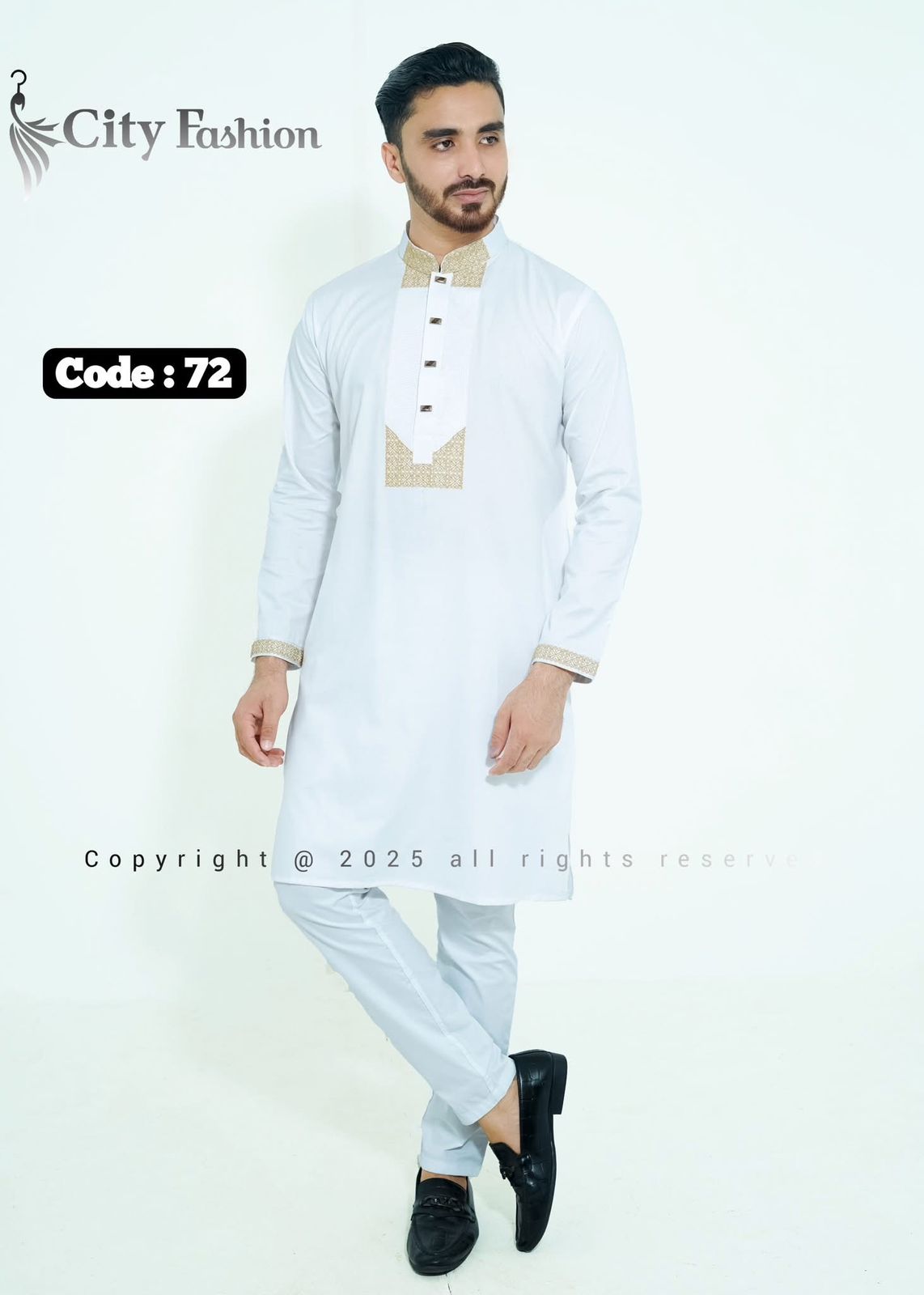 White Panjabi code 72