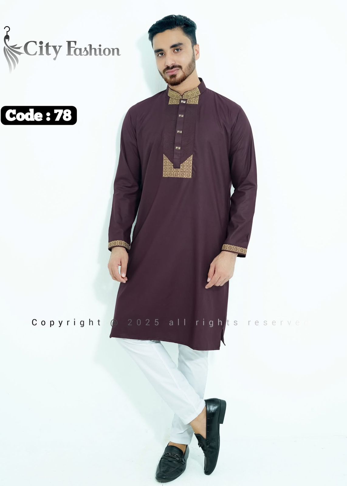 koliza/ wine colour Panjabi Code 78