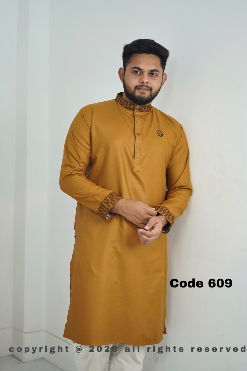 Premium Quality panjabi - Code 609